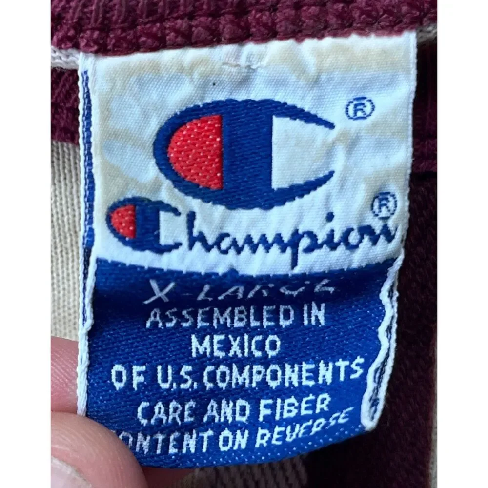 Vintage Harvard Champion Cream Y2K Crewcut T Shirt Tee Top  Mens Size XL - Picture 5 of 13